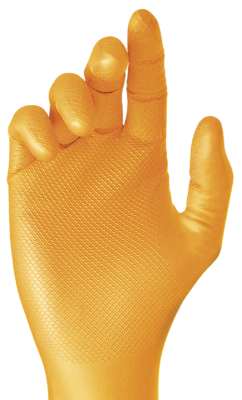 Gants nitrile avec écailles taille L (carton 50 unités), 