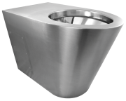 WC inox saída horizontal