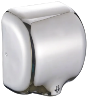 Stainless satiny optic hand drier without nozzle