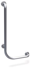 Wall-side support grab bar for bath